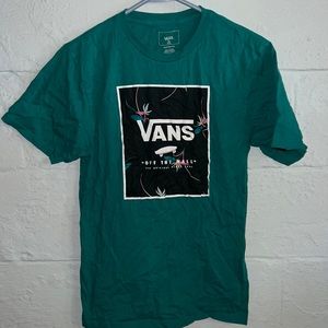 Youth Vans Green Graphic Tee